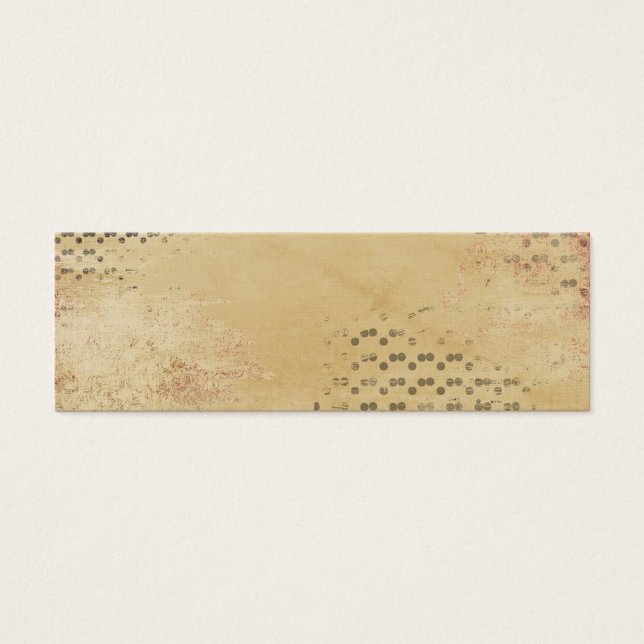 Black Dots torn Kraft Paper collage background (Front)