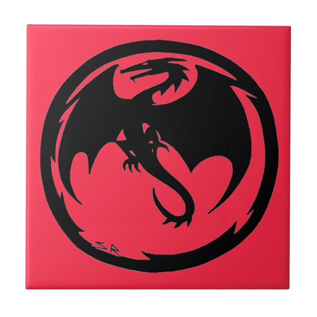 Black Dragon Coral small tile (Front)