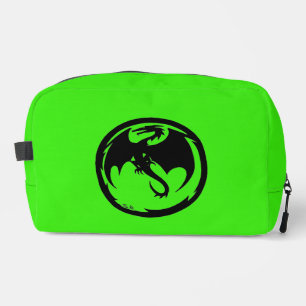 Black Dragon green dopp kit