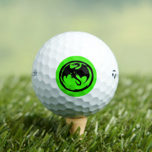 Black Dragon Green Taylor Made TP5 balles de golf 