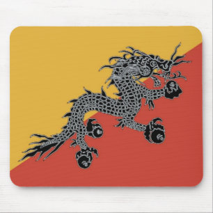 Black Dragon Mouse Pad