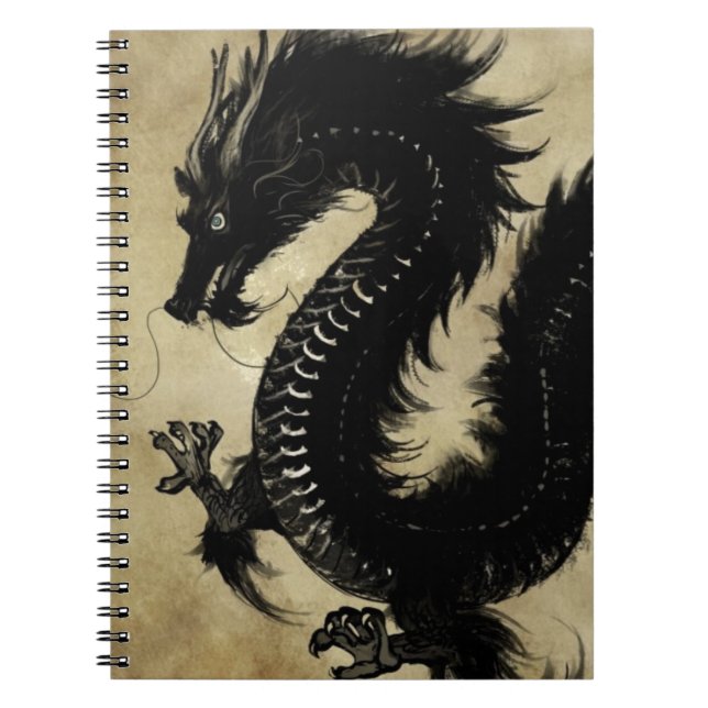 Black Dragon Notebook (Front)