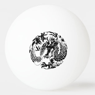Black Dragon Ping Pong Ball