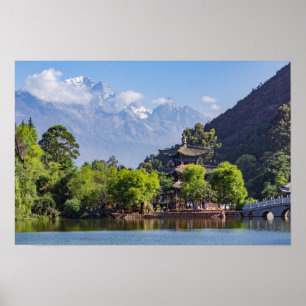 Black Dragon Pool - Yunnan, China Poster