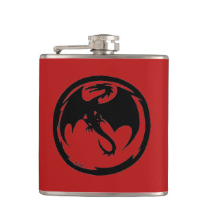 Black Dragon red flask