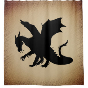 Black Dragon Rustic Background
