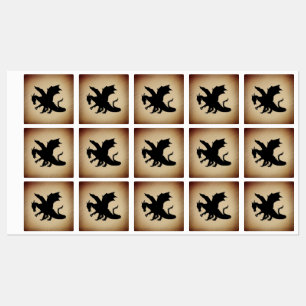 Black Dragon Rustic Background