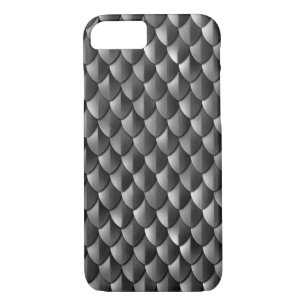 Black Dragon Scales iPhone 8/7 Case