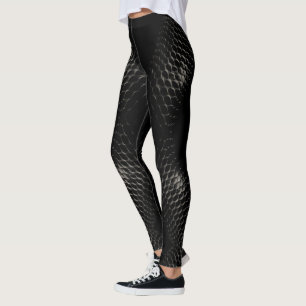 Black dragon scales leggings