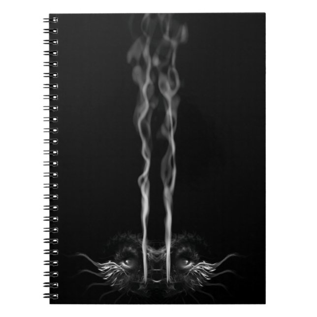 Black Dragon Smoke Notebook (Front)