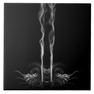 Black Dragon Smoke Tile