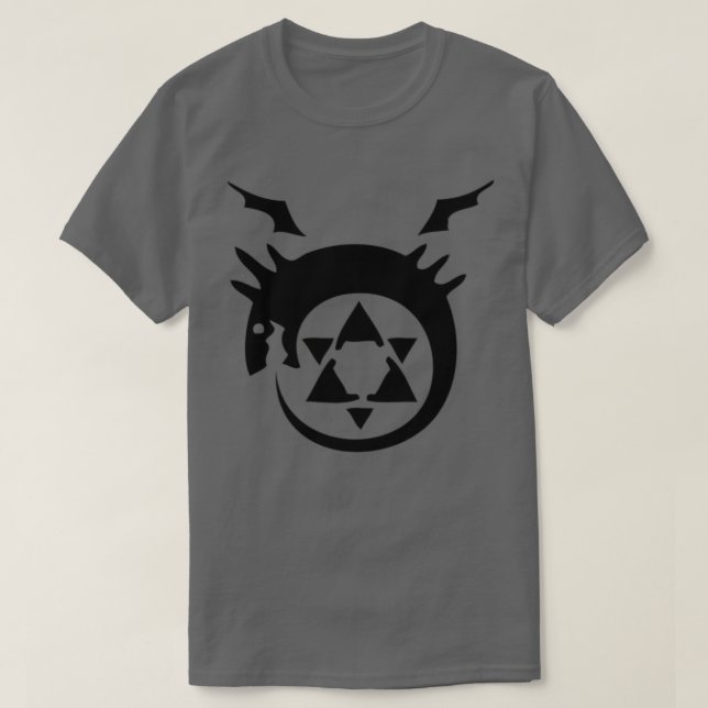 Black dragon T-Shirt (Design Front)