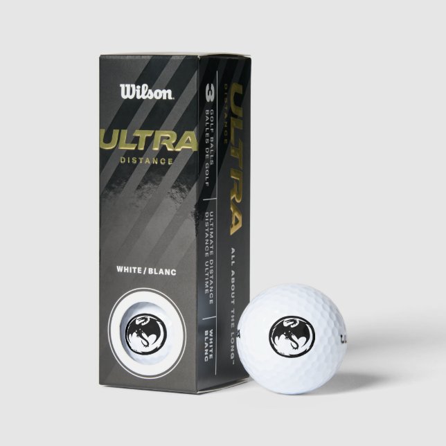 Black Dragon Wilson Ultra golf balls 3 pk (Packaging)