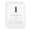 Black Dress Bridal Shower Invitation