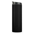 Black Drink Bottle 12 oz Custom Logo Vacuum Sealed