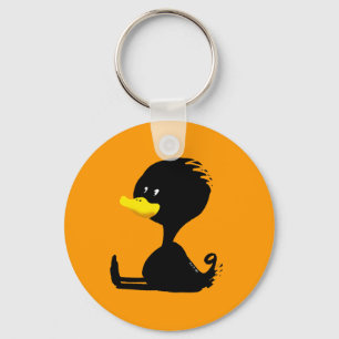Black ducky keychain