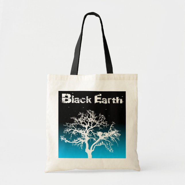 Black Earth Budget Tote Bag (Front)