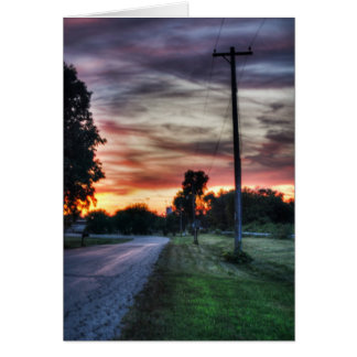 Black Earth Sunset