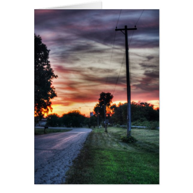 Black Earth Sunset (Front)
