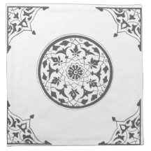 black edition cocktail napkin 30X30