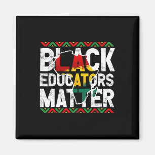 Black Educators Problem Design Black History Month Magnet