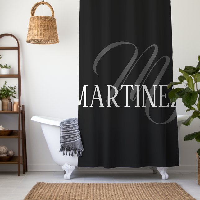 Black Elegant Personalized Last Name | Name (Creator Uploaded)