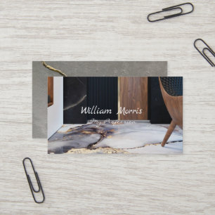Black Elevator Lobby Door House Interior Broker Business Card