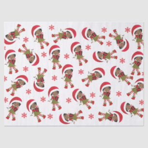 Black Elf Girl Tissue Paper