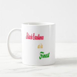 Black Excellence à son meilleur café Mug