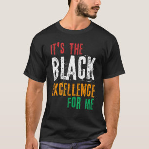Black Excellence Afro Black Pride African Black Hi T-Shirt
