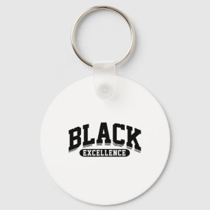 Black Excellence Proud African American Black Hist Keychain