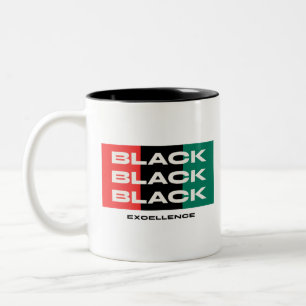 Black Excellence Two-Tone Coffee Mug