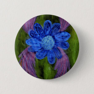 Black Eye Susan 1a 2 Inch Round Button