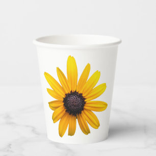 Black-eye Susan Paper Cups
