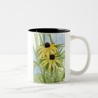 Black Eyed Susan ceramic cup