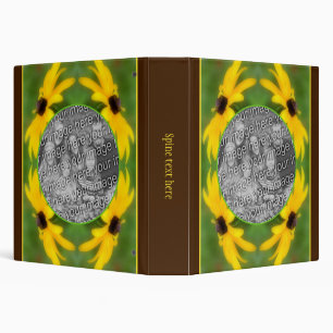 Black Eyed Susan Daisy Frame Create Your Own Photo Binder
