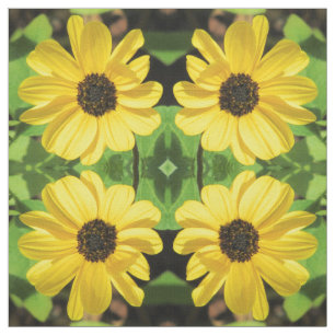 Black Eyed Susan Floral Fabric