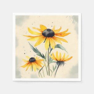 Black-Eyed Susan Flowers Napkin