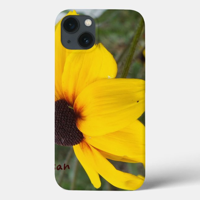 Black Eyed Susan iPad Case *Personalize* (Back)