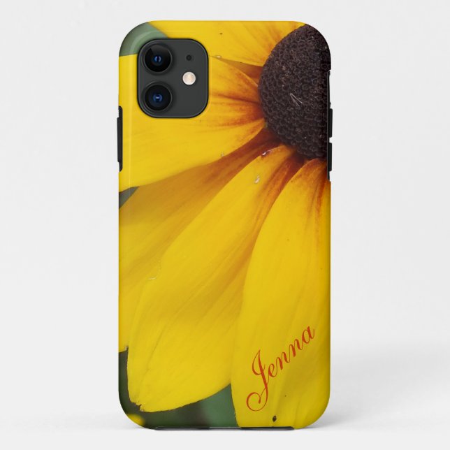 Black Eyed Susan iPhone 5 Case *Personalize* (Back)