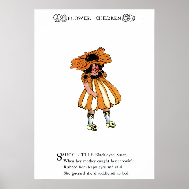 Black-Eyed Susan Poster (Front)