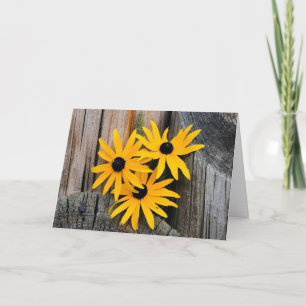 Black-eyed Susan Thinking of You Card