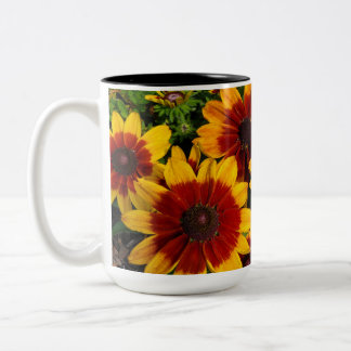 Black eyed Susan Two-Tone Coffee Mug
