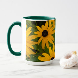 Black Eyed Susan Two-Toned Mug