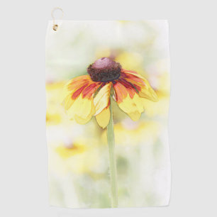 Black Eyed Susan Vignette Golf Towel