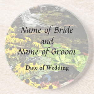 Black-Eyed Susans By Koi Pond Wedding Products Coaster