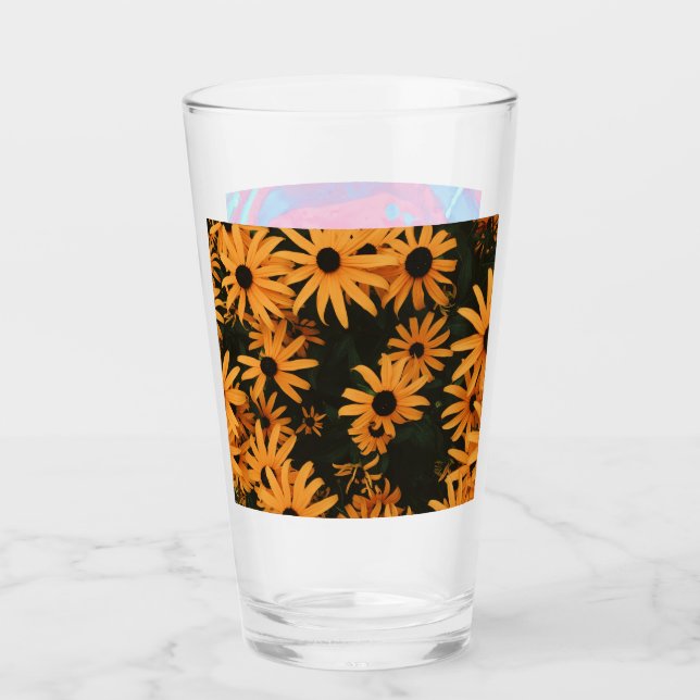 black eyed susans glass (Front)