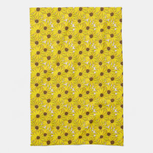 Black Eyed Susan's Kitchen Towel