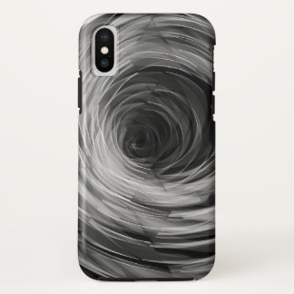 Black Faceted Swirl - Apple iPhone / iPad case