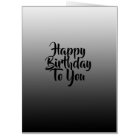 Black Faded Happy Birthday Ajouter Votre Photo Jum